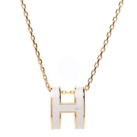 pop h hermes|hermes pop h necklace gold.